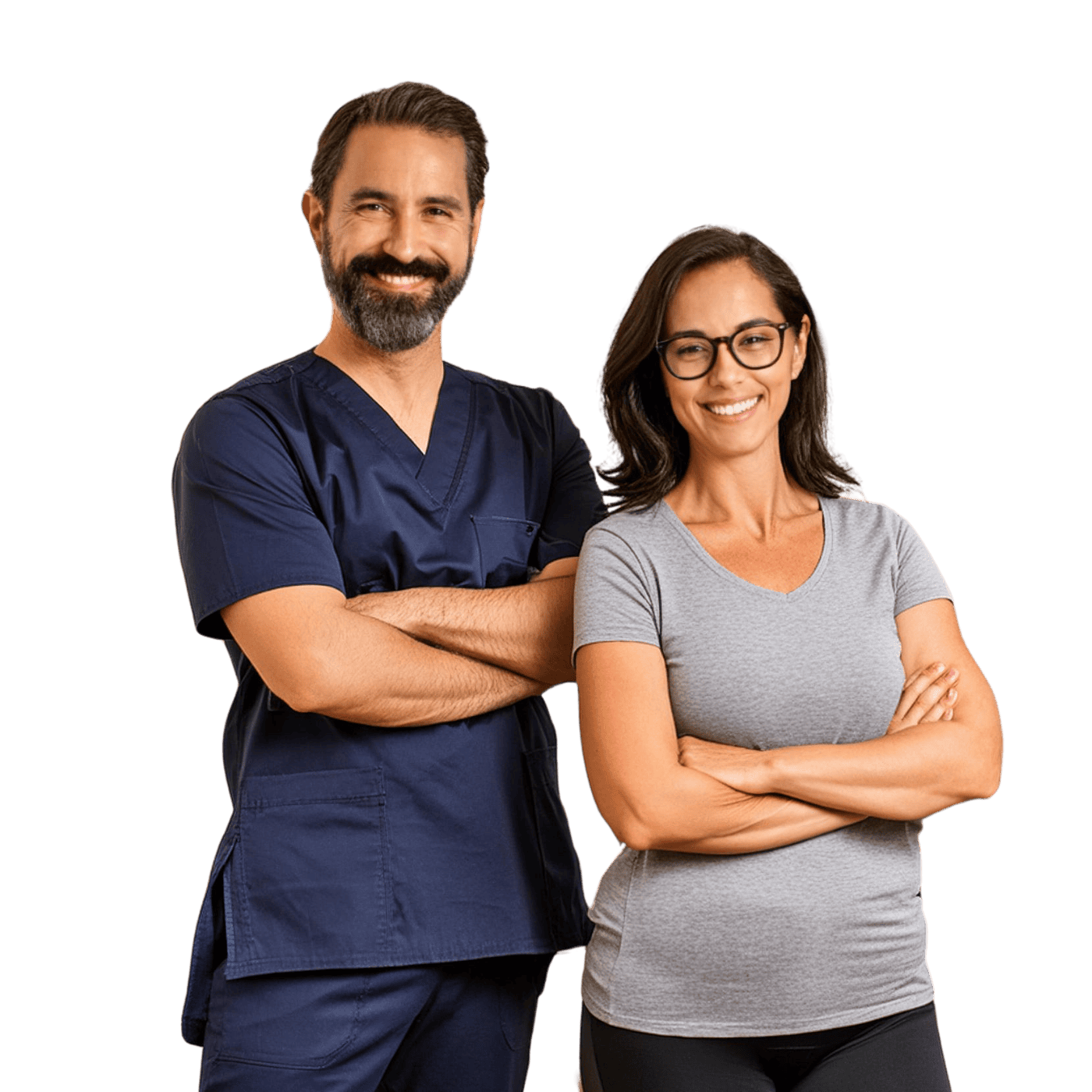 Male and Female Chiropractors